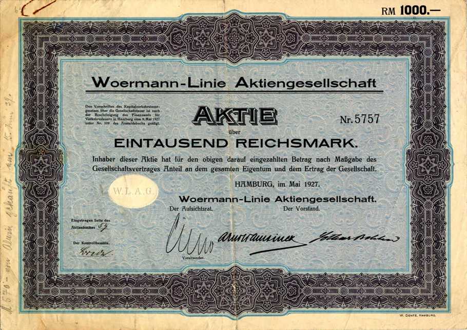 WoermannLinie AG, Hamburg